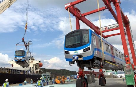 Đoàn tàu metro Bến Thành- Suối Tiên chính thức rời Nhật về TP.HCM  01/10/2020