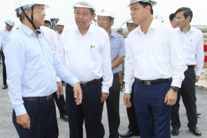 PhóThủ Tướng Chính Phủ thị sát dự án sân bay Quốc Tế Long Thành